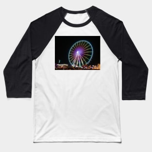 Ferris wheel at night Baseball T-Shirt